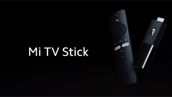 Xiaomi का Mi TV Stick मीडिया स्ट्रीमिंग डिवाइस
