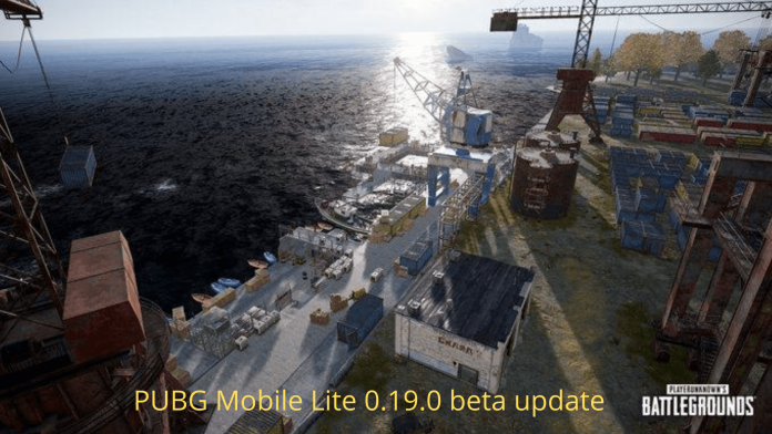 PUBG Mobile Lite 0.19.0 beta update