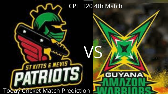 Today Cricket Match Prediction CPL T20 Cricket Betting Tips and Fantasy Cricket Match Predictions: CPL 2020