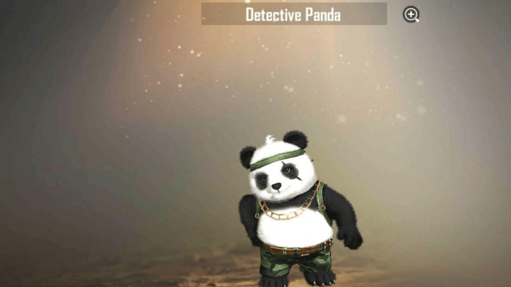Detective panda