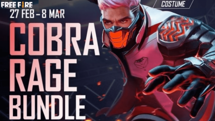 Legendary Cobra Rage Costume in Free Fire