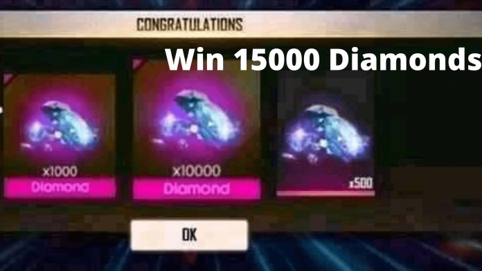 Win 15000 Free Fire Diamonds