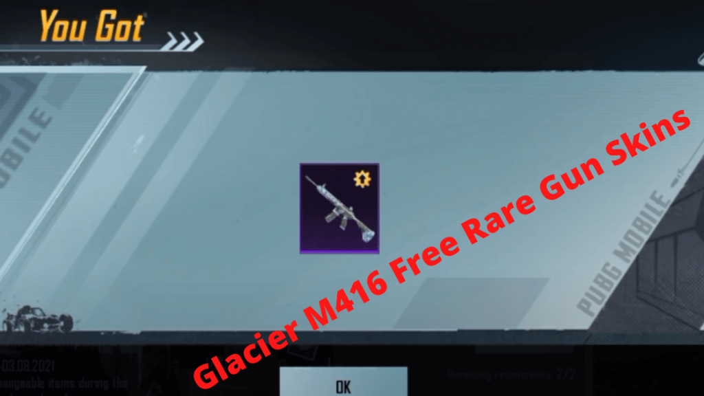 Glacier M416 Free Rare Gun Skins