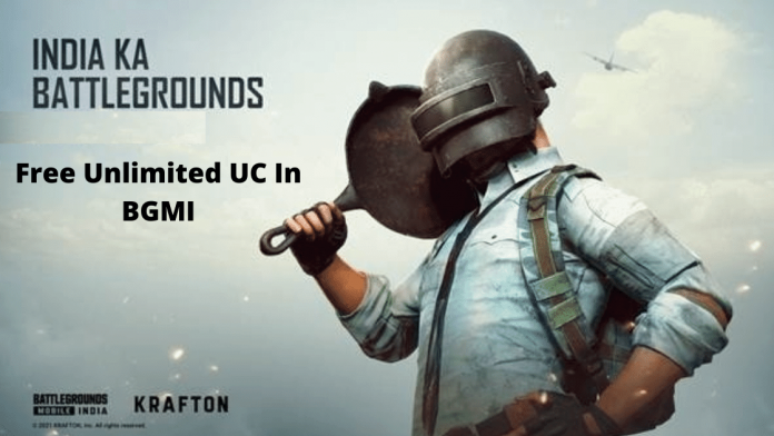 Get Free Unlimited UC In Battlegrounds Mobile India (BGMI)