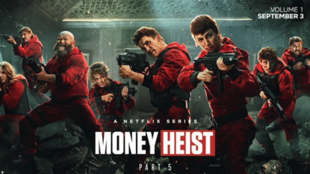Money Heist Season 5 in Hindi dubbed watch Online Free, download 720p