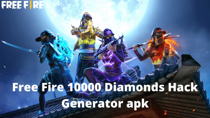 Free Fire 10000 diamonds hack generator apk