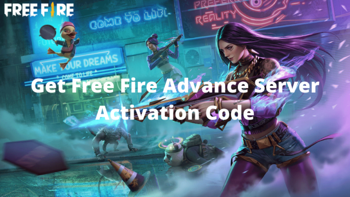 Get Free Fire Advance Server OB34 Activation Code
