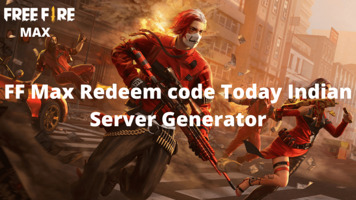 FF Max Redeem code Today Indian Server Generator
